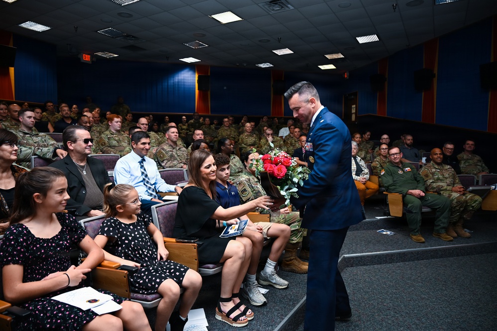 Lt. Col. Lawrence Assumes Command of the 433rd Force Support Squadron