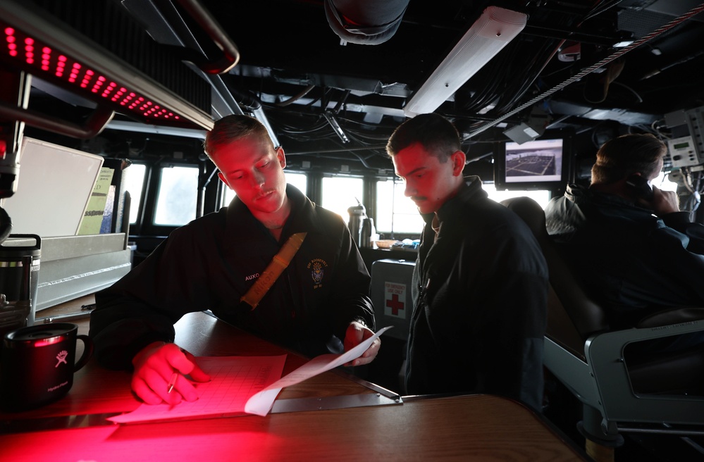 USS Roosevelt (DDG 80) Departs Naval Station Rota for Scheduled Patrol