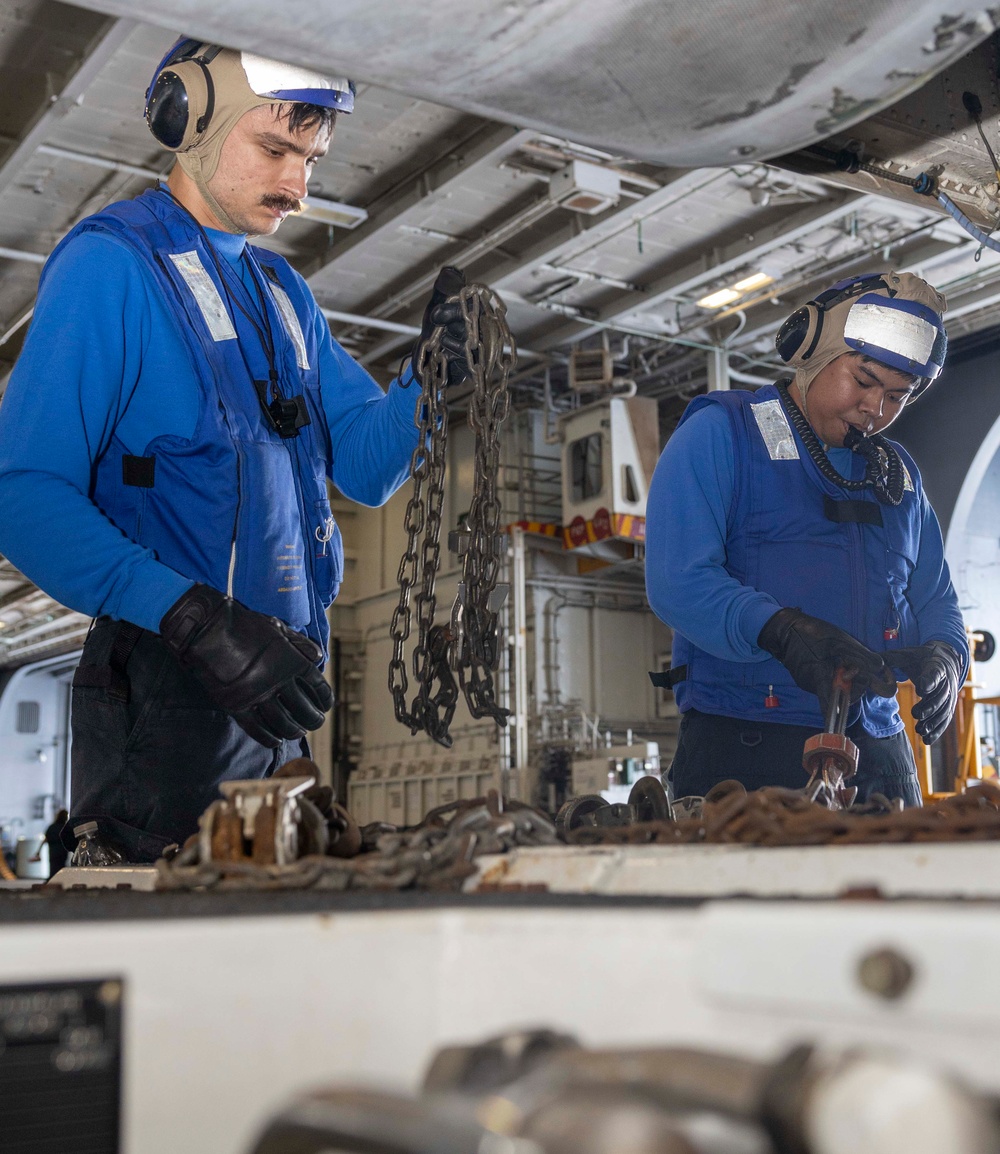 Daily Operations Aboard USS George H.W. Bush (CVN 77)