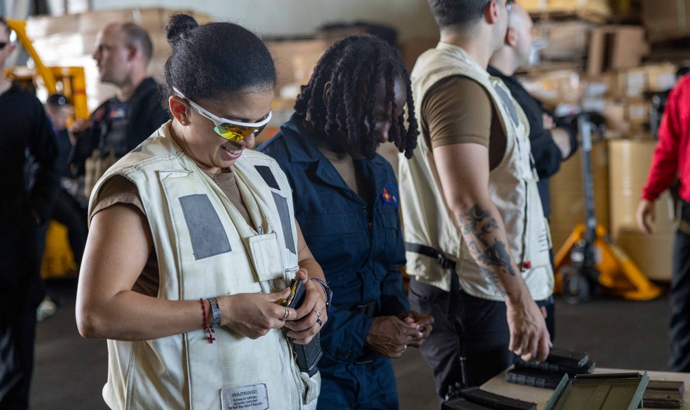 Daily Operations Aboard USS George H.W. Bush (CVN 77)