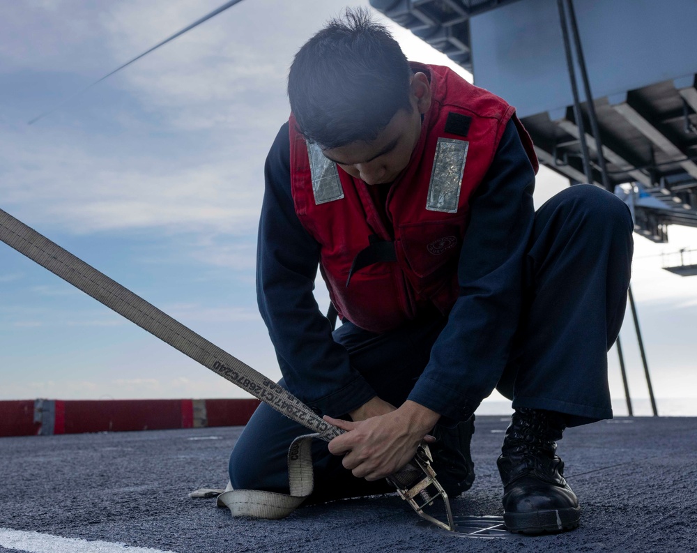Daily Operations Aboard USS George H.W. Bush (CVN 77)