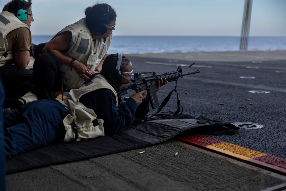 Daily Operations Aboard USS George H.W. Bush (CVN 77)