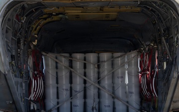 Joint Task Force-Bravo 1-228 Aviation Regiment transport Food and Water to Little London, Jamaica