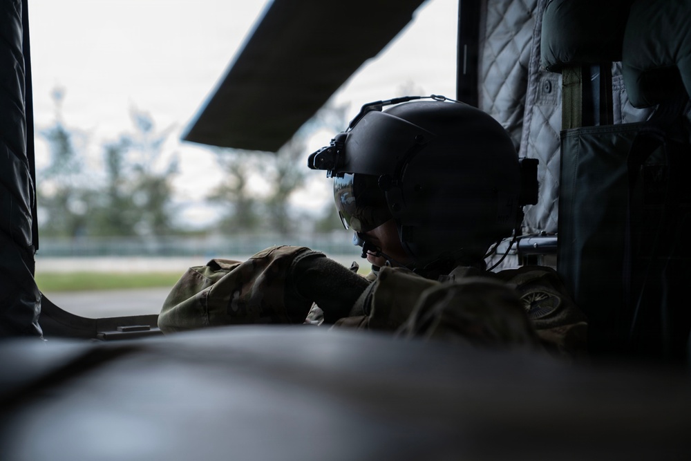 Joint Task Force-Bravo 1-228 Aviation Regiment transport Food and Water to Little London, Jamaica