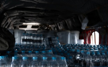 Joint Task Force-Bravo 1-228 Aviation Regiment transport Food and Water to Little London, Jamaica