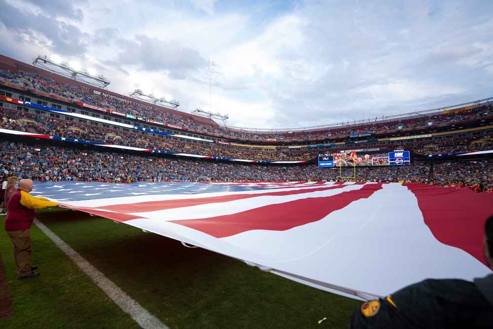 POTUS, SW Attend Washington Commanders Salute to Service Game