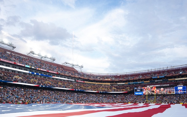 POTUS, SW Attend Washington Commanders Salute to Service Game