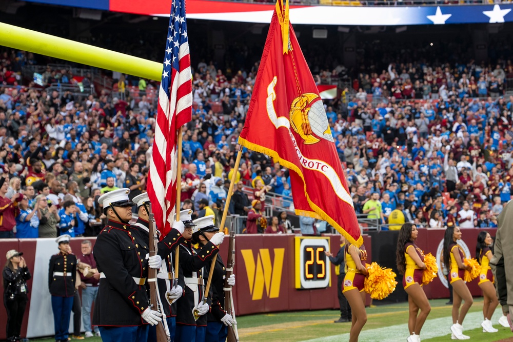 POTUS, SW Attend Washington Commanders Salute to Service Game