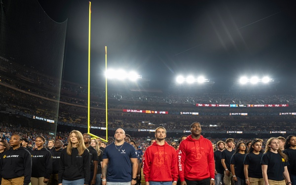 POTUS, SW Attend Washington Commanders Salute to Service Game