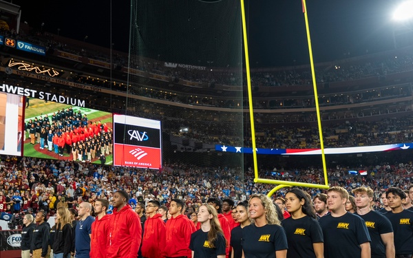POTUS, SW Attend Washington Commanders Salute to Service Game