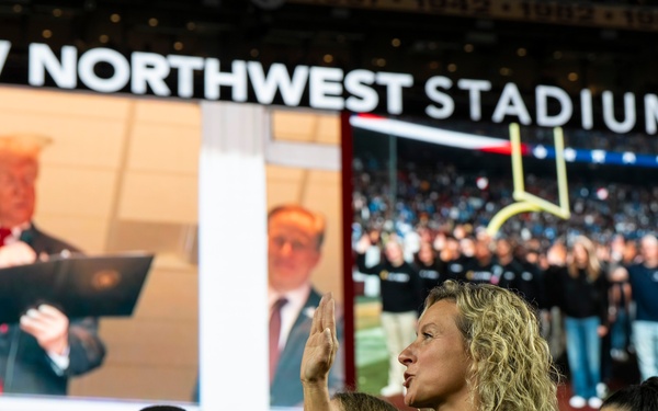 POTUS, SW Attend Washington Commanders Salute to Service Game