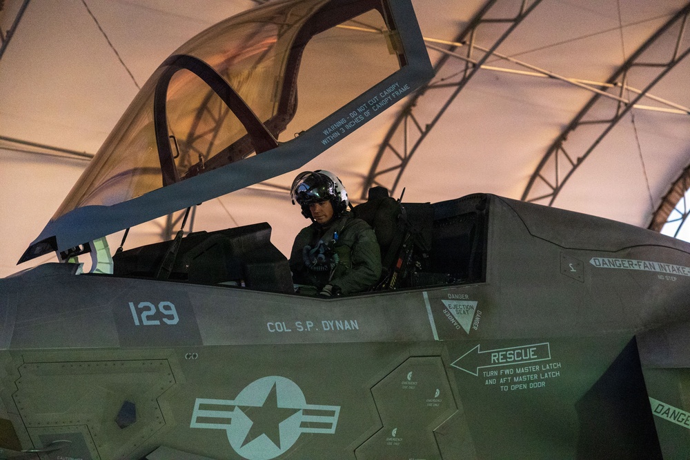 VMFA 122 Marines conduct flight operations during RUT