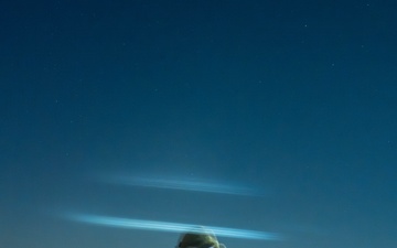 332nd ESFS Electronic Warfare division conducts night flights