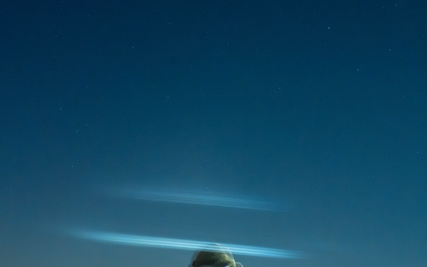 332nd ESFS Electronic Warfare division conducts night flights