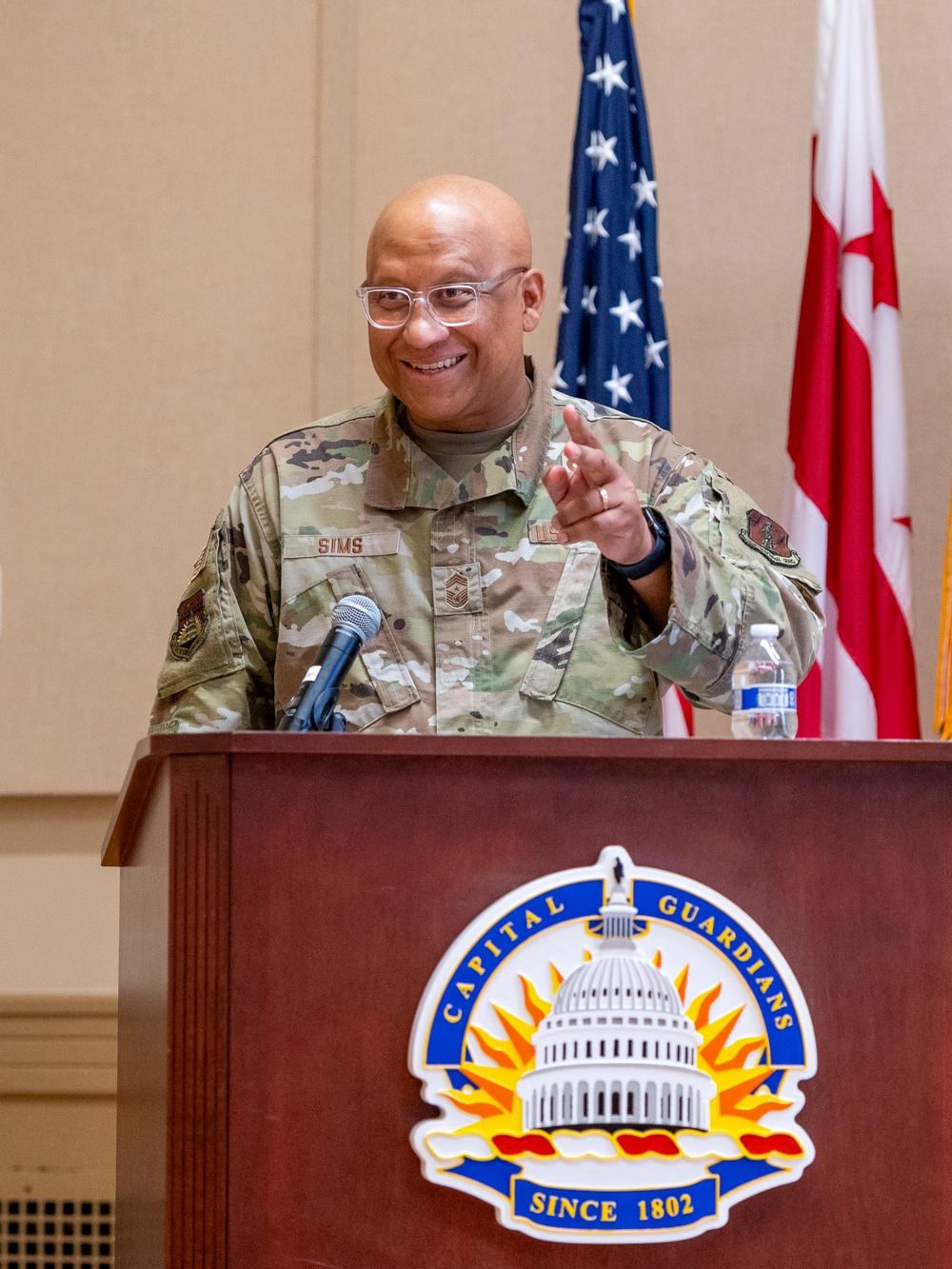 DC Air National Guard transitions Command Chief