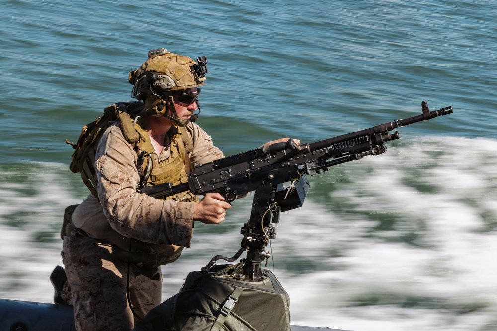 11th MEU Maritime Raid Force Conducts Maritime Interoperability Training