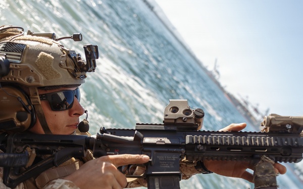 11th MEU Maritime Raid Force Conducts Maritime Interoperability Training