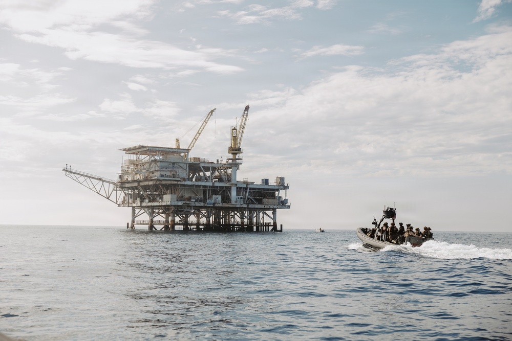 11th MEU Maritime Raid Force Conducts Maritime Interoperability Training