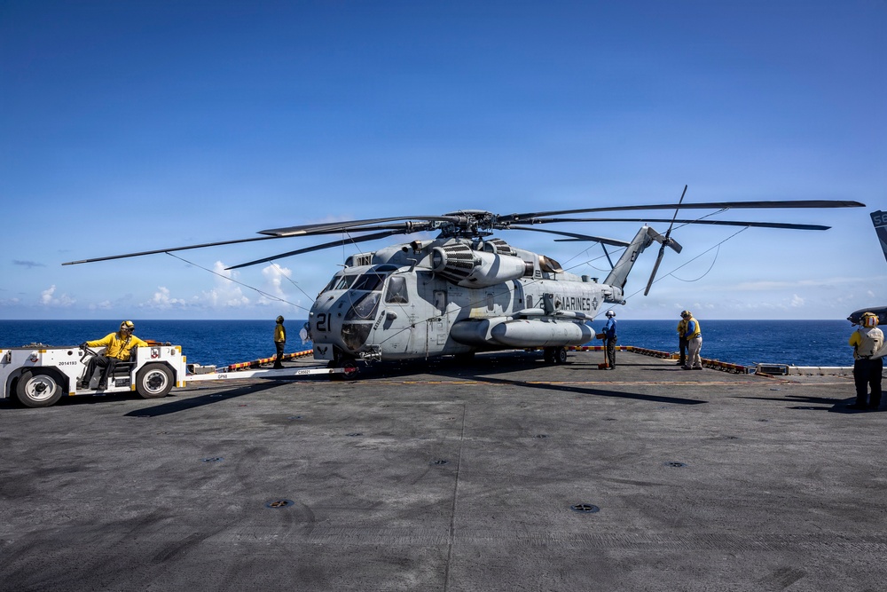 USS Iwo Jima Conducts Flight Operations