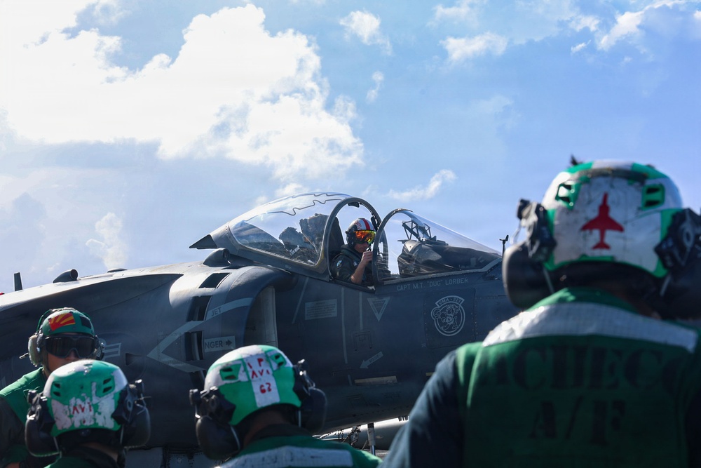 USS Iwo Jima Conducts Flight Operations
