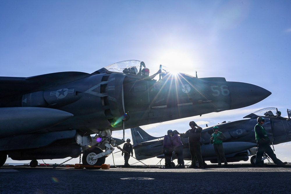 USS Iwo Jima Conducts Flight Operations