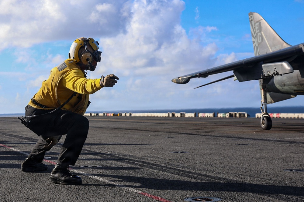 USS Iwo Jima Conducts Flight Operations