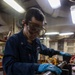 USS Iwo Jima Sailors Maintain The Engineering Pit