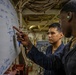 USS Iwo Jima Sailors Maintain The Engineering Pit