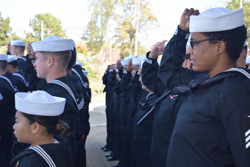 NMRTC Annapolis Conducts Dress Blues Uniform Inspection
