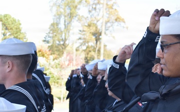 NMRTC Annapolis Conducts Dress Blues Uniform Inspection