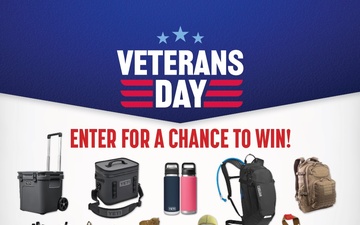 $6,500+ in Prizes Up for Grabs in Veterans Day Sweepstakes