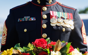 MCRD San Diego Conducts Wreath-Laying Ceremony at 9th SMMC Gravesite