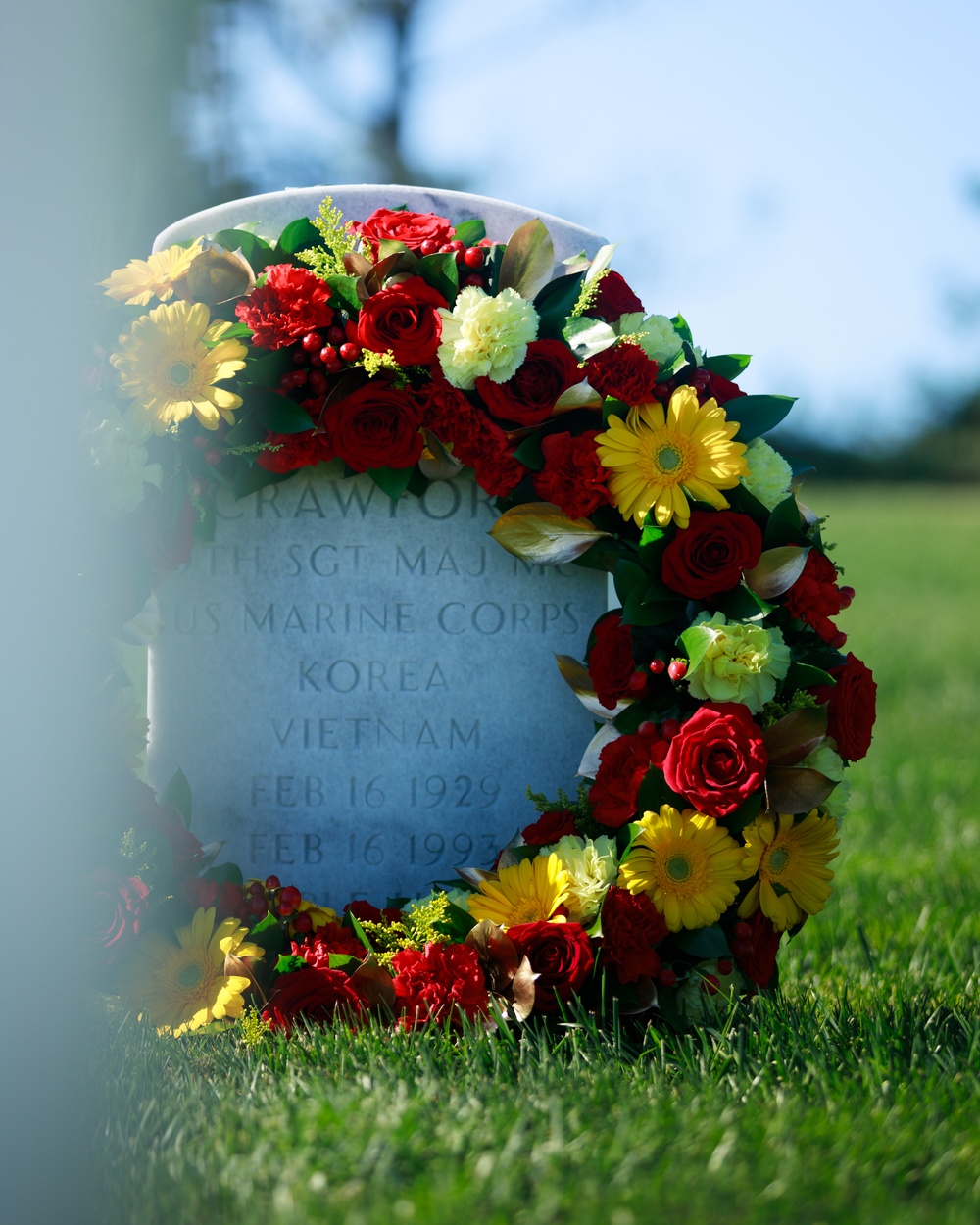 MCRD San Diego Conducts Wreath-Laying Ceremony at 9th SMMC Gravesite