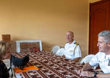 Adm. Steve Koehler, commander, U.S. Pacific Fleet, visits Vanuatu