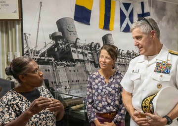 Adm. Steve Koehler, commander, U.S. Pacific Fleet, visits Vanuatu