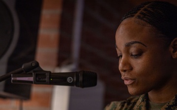 Marines and Sailors celebrate the U.S. Marine Corps 250th birthday