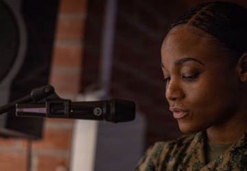 Marines and Sailors celebrate the U.S. Marine Corps 250th birthday