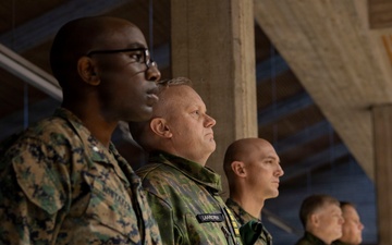 Marines and Sailors celebrate the U.S. Marine Corps 250th birthday