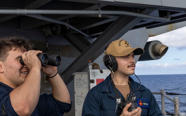 Daily Operations Aboard USS George H.W. Bush (CVN 77)