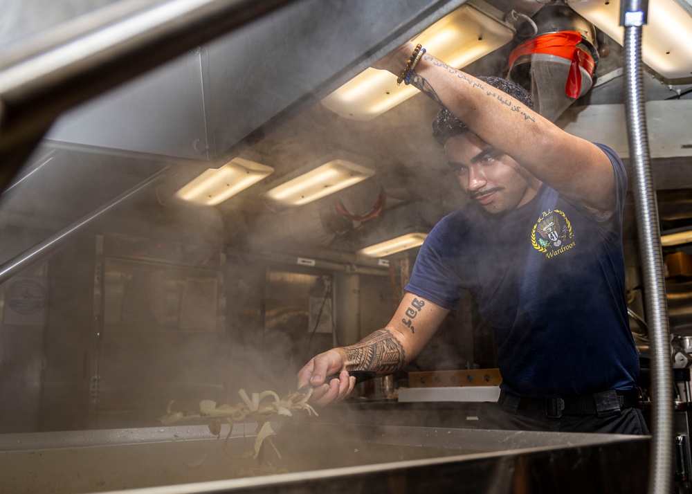 Daily Operations Aboard USS George H.W. Bush (CVN 77)