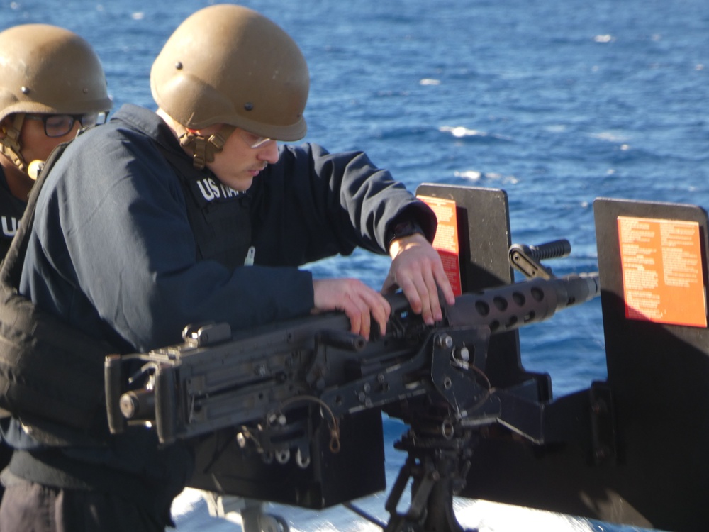USS Roosevelt (DDG 80) Conducts Weapons Qualification