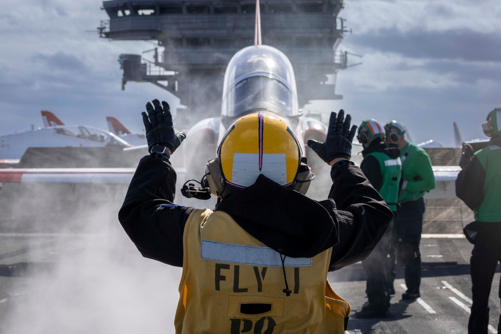 Daily Operations Aboard USS George H.W. Bush (CVN 77)