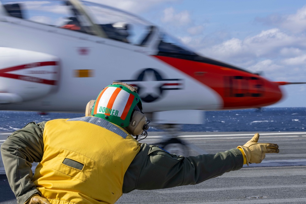 Daily Operations Aboard USS George H.W. Bush (CVN 77)