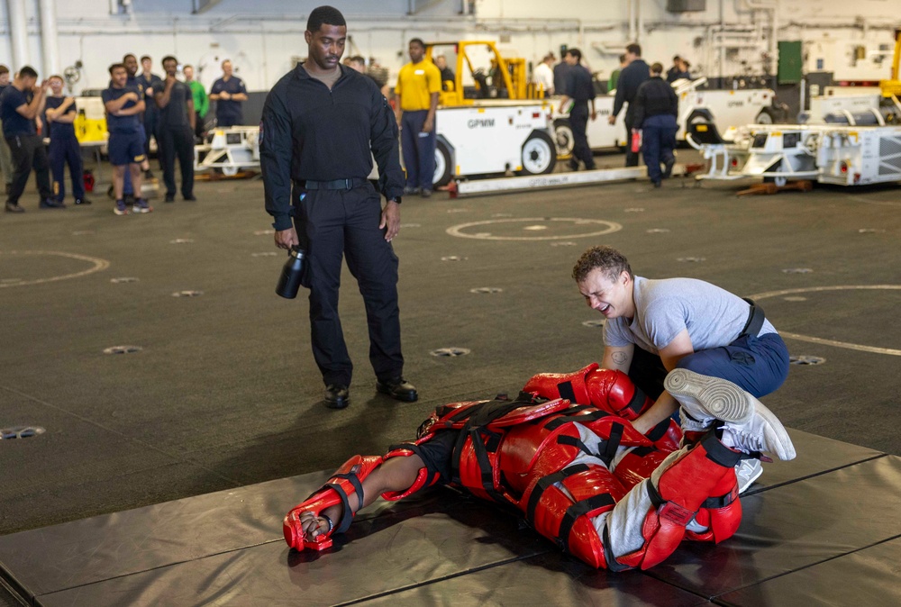 Daily Operations Aboard USS George H.W. Bush (CVN 77)