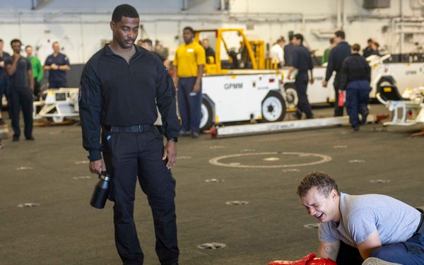 Daily Operations Aboard USS George H.W. Bush (CVN 77)