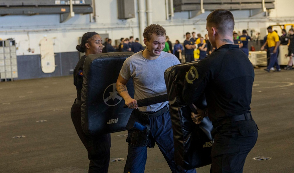 Daily Operations Aboard USS George H.W. Bush (CVN 77)