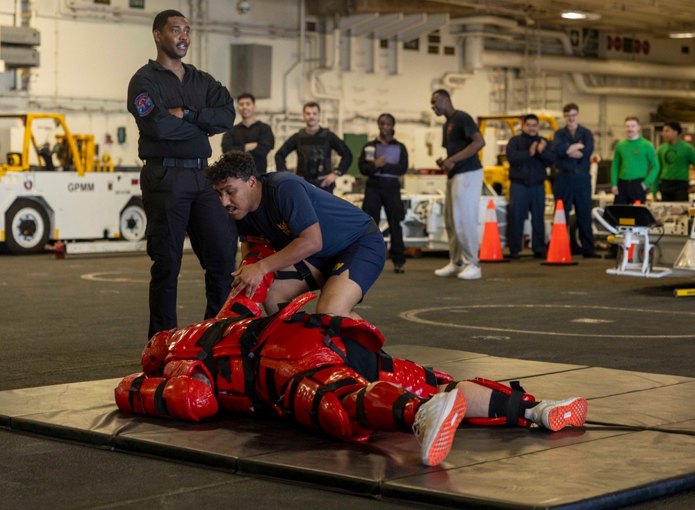 Daily Operations Aboard USS George H.W. Bush (CVN 77)