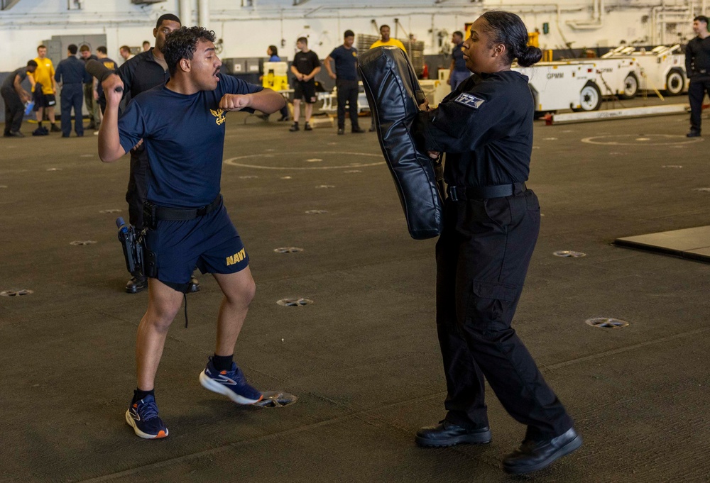 Daily Operations Aboard USS George H.W. Bush (CVN 77)
