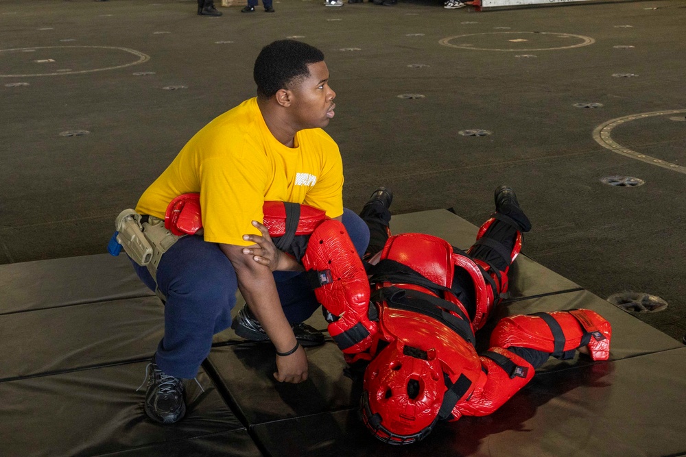 Daily Operations Aboard USS George H.W. Bush (CVN 77)