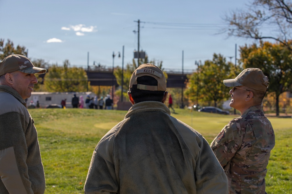 Airmen helps out local golf course with Special Olympics program